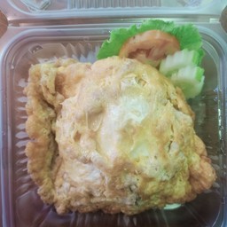 ไข่เจียวราดข้าว