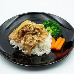 ข้าวหมูชิ้นเทอริยากิ