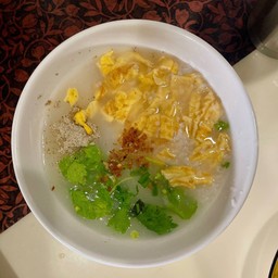 ข้าวต้มไข่ฝอย