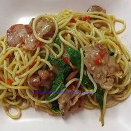 สปาเก็ตตี้กระเพรา