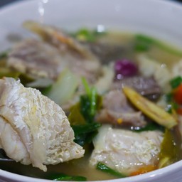 ต้มยำหัวปลากระพง