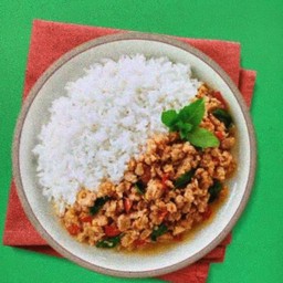 ข้าวกะเพราหมู