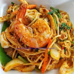 สปาเก็ตตี้ผงกระหรี่