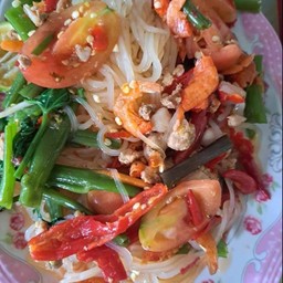 ตำเส้นเล็กไทย