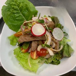 ยำสเต็กหมู