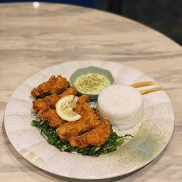 ข้าวราดซอลมะนาว