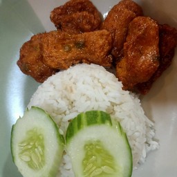 ข้าวทอดมัน