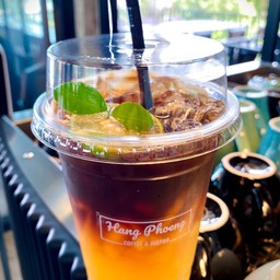 กาแฟดำ+น้ำผึ้ง+มะนาว