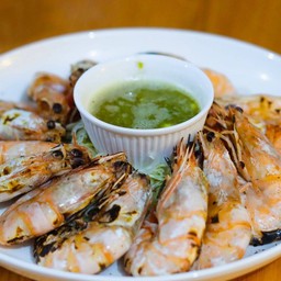 กุ้งแชบ๋วยเผา (1กิโล)