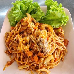 สปาเก็ตตี้ผัดซอส
