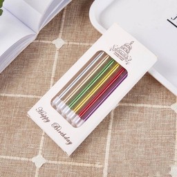 เทียนตรง (สีเมทัลลิค)