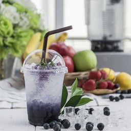 บลูเบอรี่โซดา