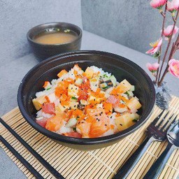 เซ็ตข้าวหน้ารวมปลา บาระด้ง !