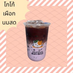 โกโก้เผือกนมสด