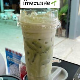 มัทฉะนมสด