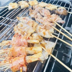 หม่าล่า เกี๊ยวทอด ลูกชิ้นทอด ตัว กลม