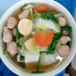 ต้มจืดเต้าหู้ หมูเด้ง