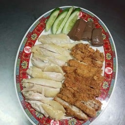 ไก่ตอนสับ+ไก่ทอด ( ใหญ่ )