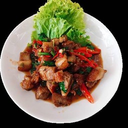 เมนูผัดกระเพรา(ราดข้าว)