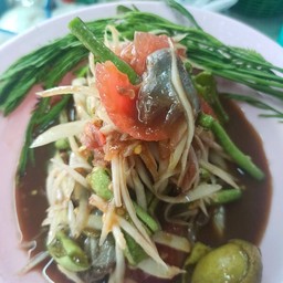 ตำลาวปลาแดกต่อน