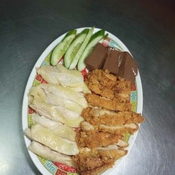 ไก่ตอนสับ+ไก่ทอด (เล็ก)