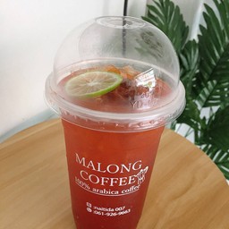 ชาแดงบ๊วยน้ำผึ้งมะนาว