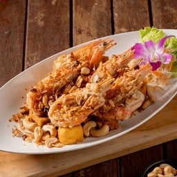 กุ้งทอดซอสมะขาม