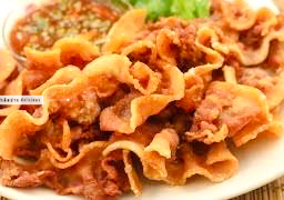 สามชั้นสไลด์ทอดน้ำปลา 3 เกลอ น้ำจิ้มซี๊ดๆ