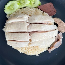 ข้าวหน้าไก่ตอน พิเศษ (เพื่อสุขภาพ)