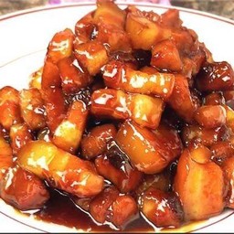 หมูกรอบ หวาน