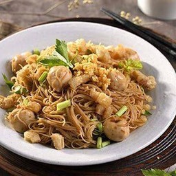 หมี่คลุกลูกชิ้นเด้ง