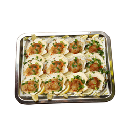 หอยเชลล์ GRILLED SCALLOP 蒜蓉扇贝一打 9 ฟรี/Free/送 3