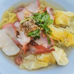ฟลุ๊ค บะหมี่เกี๊ยว หน้าวัดบางไกรใน