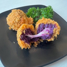 ชีสบอลมันม่วง