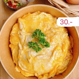 ข้าวไข่ข้น (ใส่นม,ไม่ใส่นม)