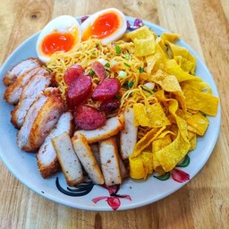 แห้งจัมโบ้ (ไก่+ยอ+เชียง+ไข่)