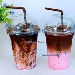 Black pink lava 22oz