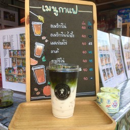 ชาเขียวลาเต้ เย็น