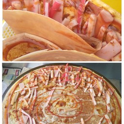 พริกเผา+ไข่+แฮม+ไส้กรอก+ปูอัด