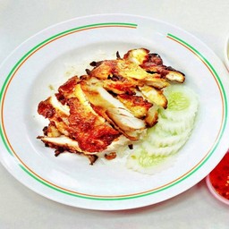 ข้าวมันไก่ย่าง