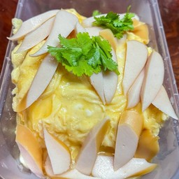 ข้าวไข่ข้น ไส้กรอก