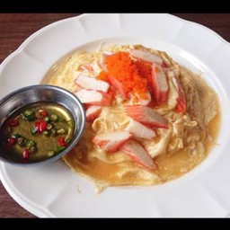 ข้าวไข่ข้นปูอัดไข่กุ้ง OML-Tobiko