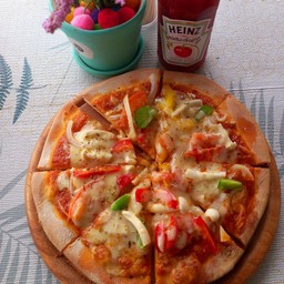 พิชช่าผัก ชีส