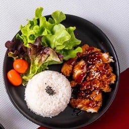 ข้าวไก่ทอดเทอริยากิ