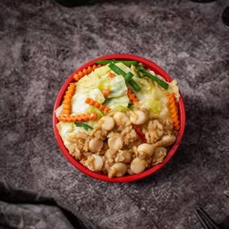 ข้าวหอยเชลล์เนยกระเทียม
