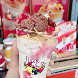 สตอเบอรี่โยเกิร์ต เกล็ดหิมะ