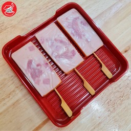 สเต็กหมู ปิ้งย่างหม่าล่า 1 ไม้