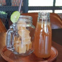 Hojicha lemon tea signature