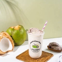 สมูทตี้เผือกมะพร้าวน้ำหอม