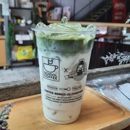 มัทฉะนม (เย็น) (Iced Matcha Latte)